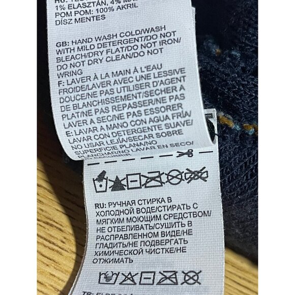 The North Face Ski Tuke Winter PomPom Hat One Size Youth Junior - Picture 7 of 7